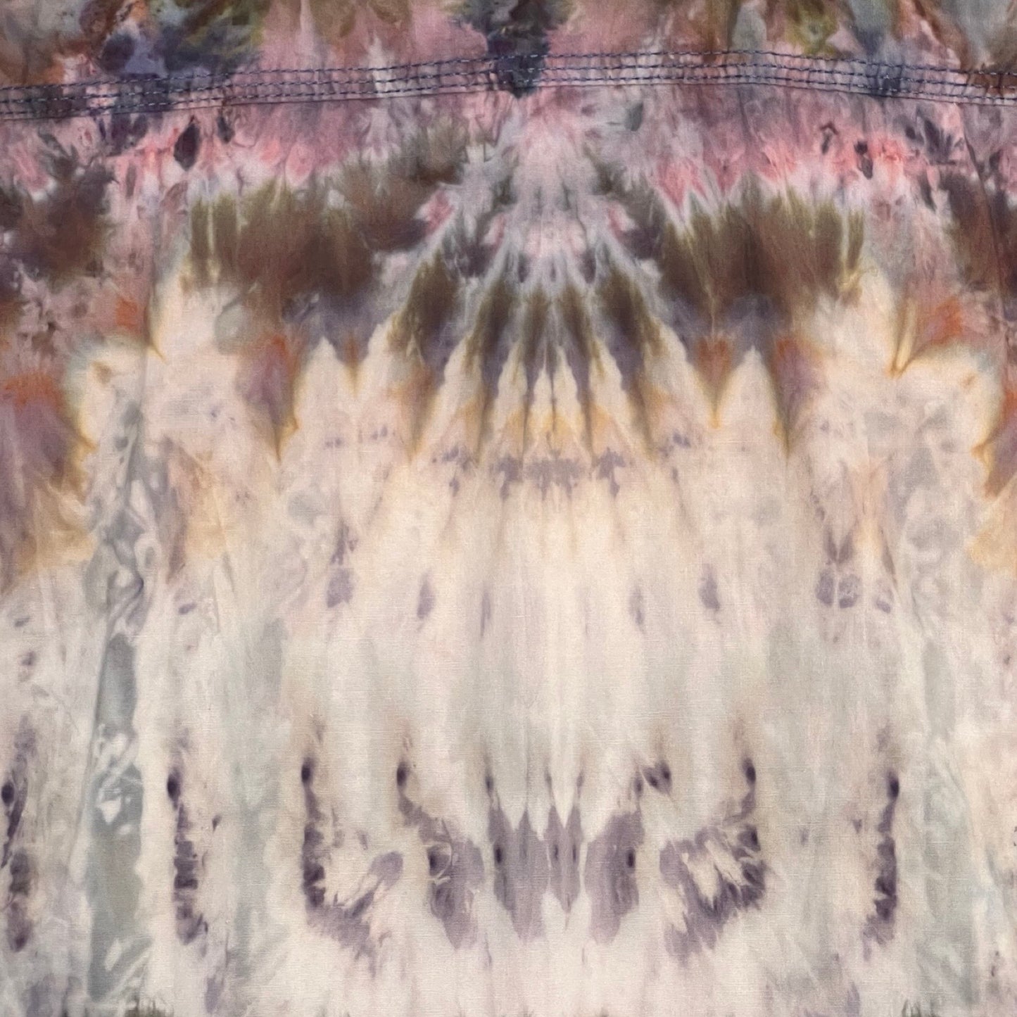 Tie Dye Button Down Shirt - Large