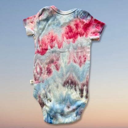 Tie Dye Baby One Piece - Organic Cotton - Cosmic Dust