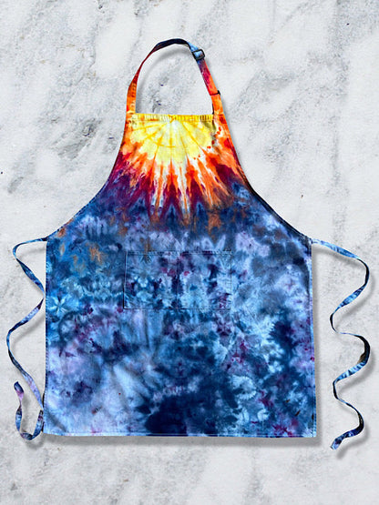 Tie Dyed Apron - Sunrise