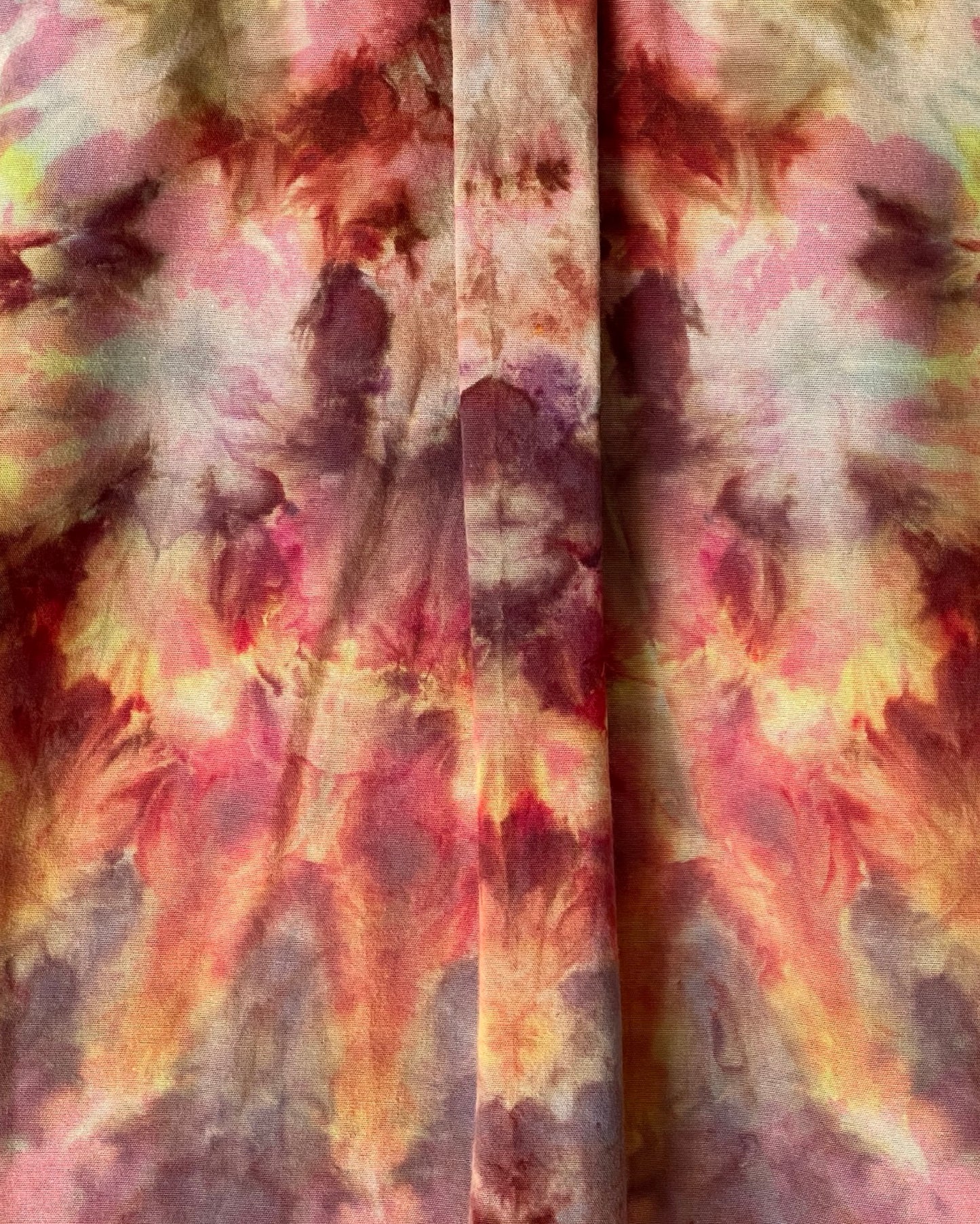 Short Sleeve Button Down Shirt - Vibrant Delight - M
