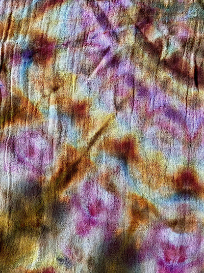 Tie Dye Flour Sack Tapestry Cloths