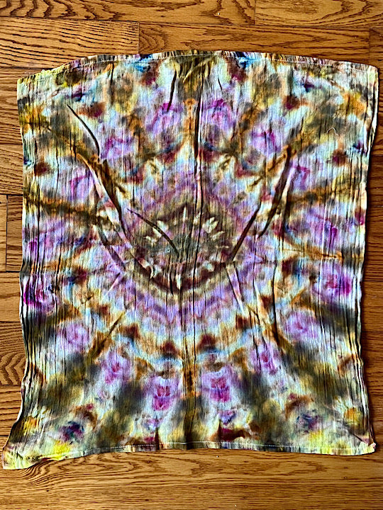 Tie Dye Flour Sack Tapestry Cloths