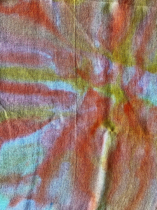 Tie Dye Flour Sack Tapestry Cloths