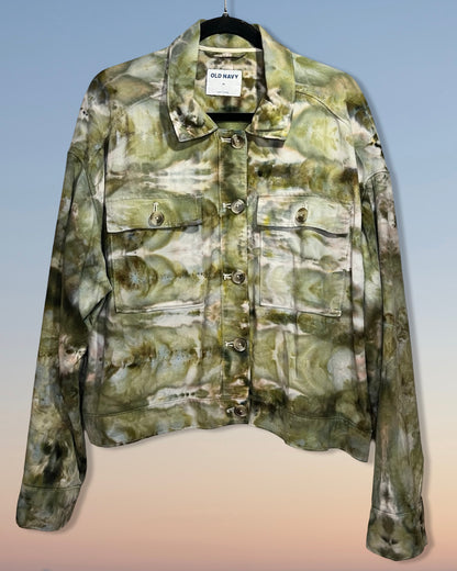 Camouflage tie dye jacket 