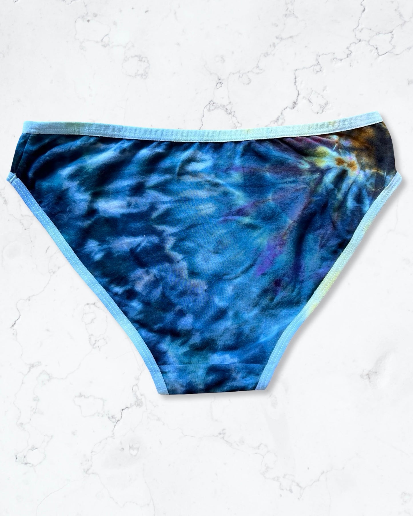 Tie Dye Panties - Dark Star