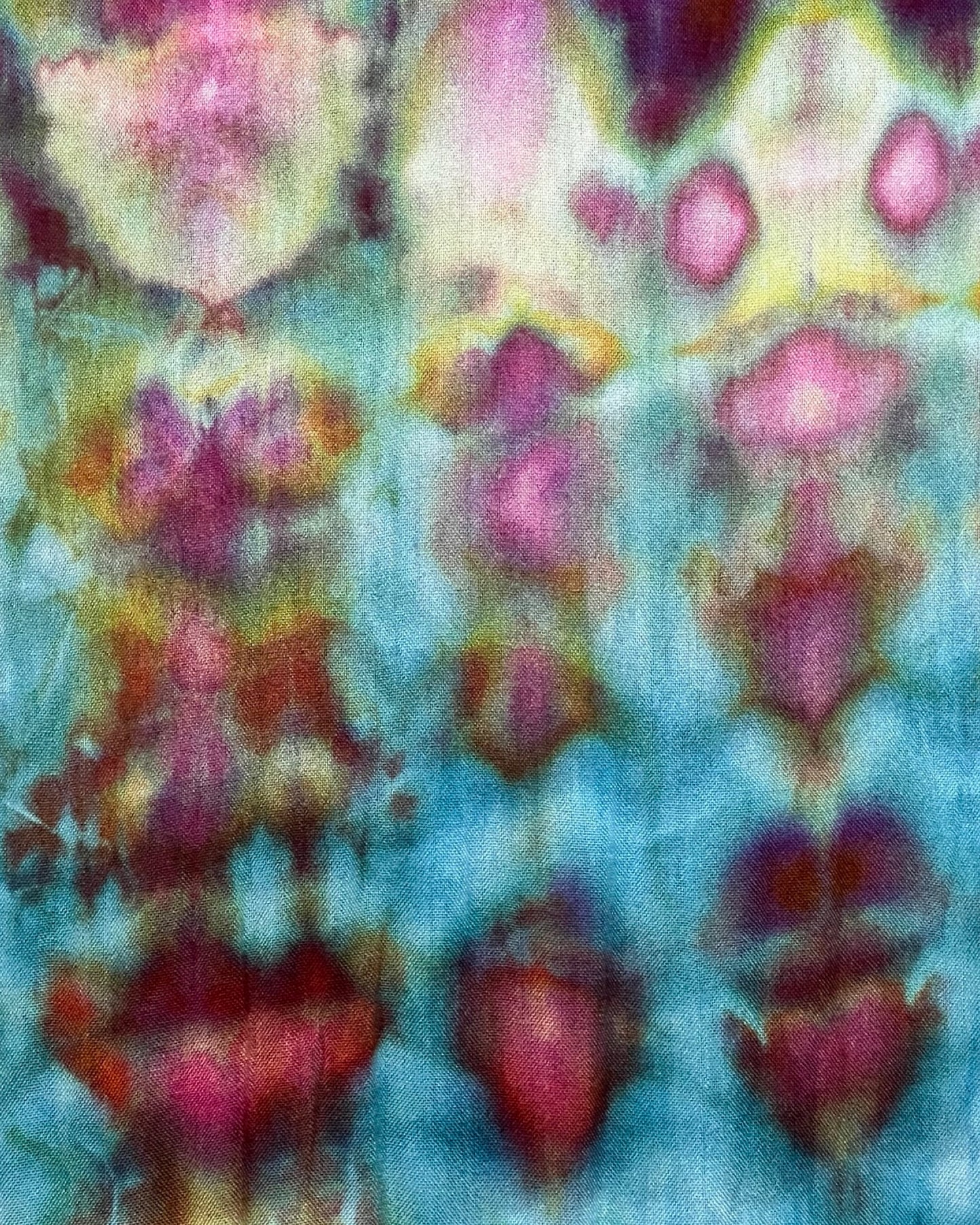 Ice Dyed Cotton Shawl - Alchemist