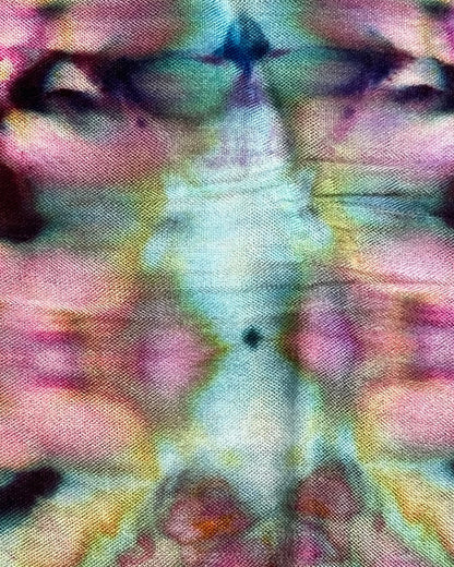 Ice Dyed Cotton Shawl - Alchemist