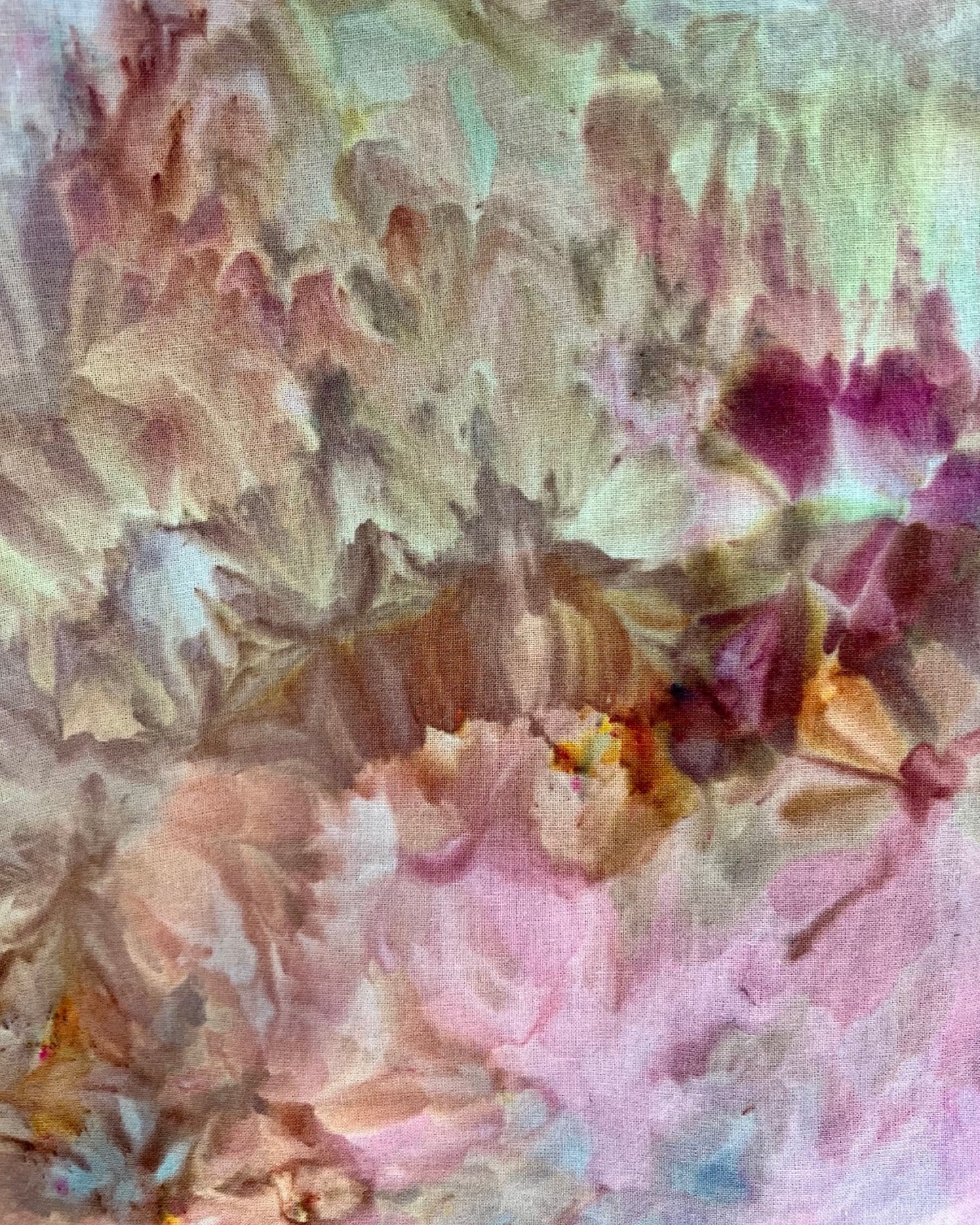 Abstract artwork with soft pastel colors