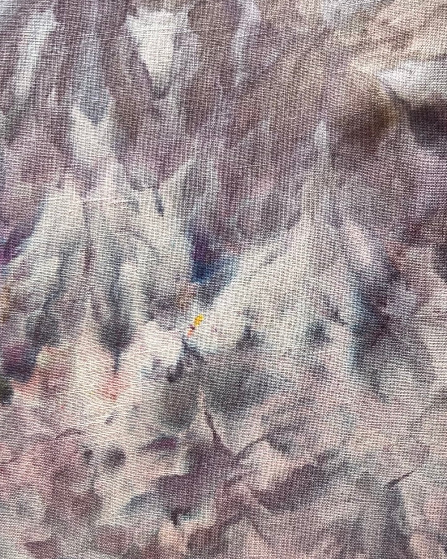 Short Sleeve Button Down Shirt - Lilac Blooms - M