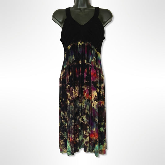 Reverse Tie Dye Tank Dress - Small