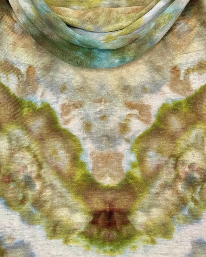Cowl Neck Tank Top - Desert Oasis - L