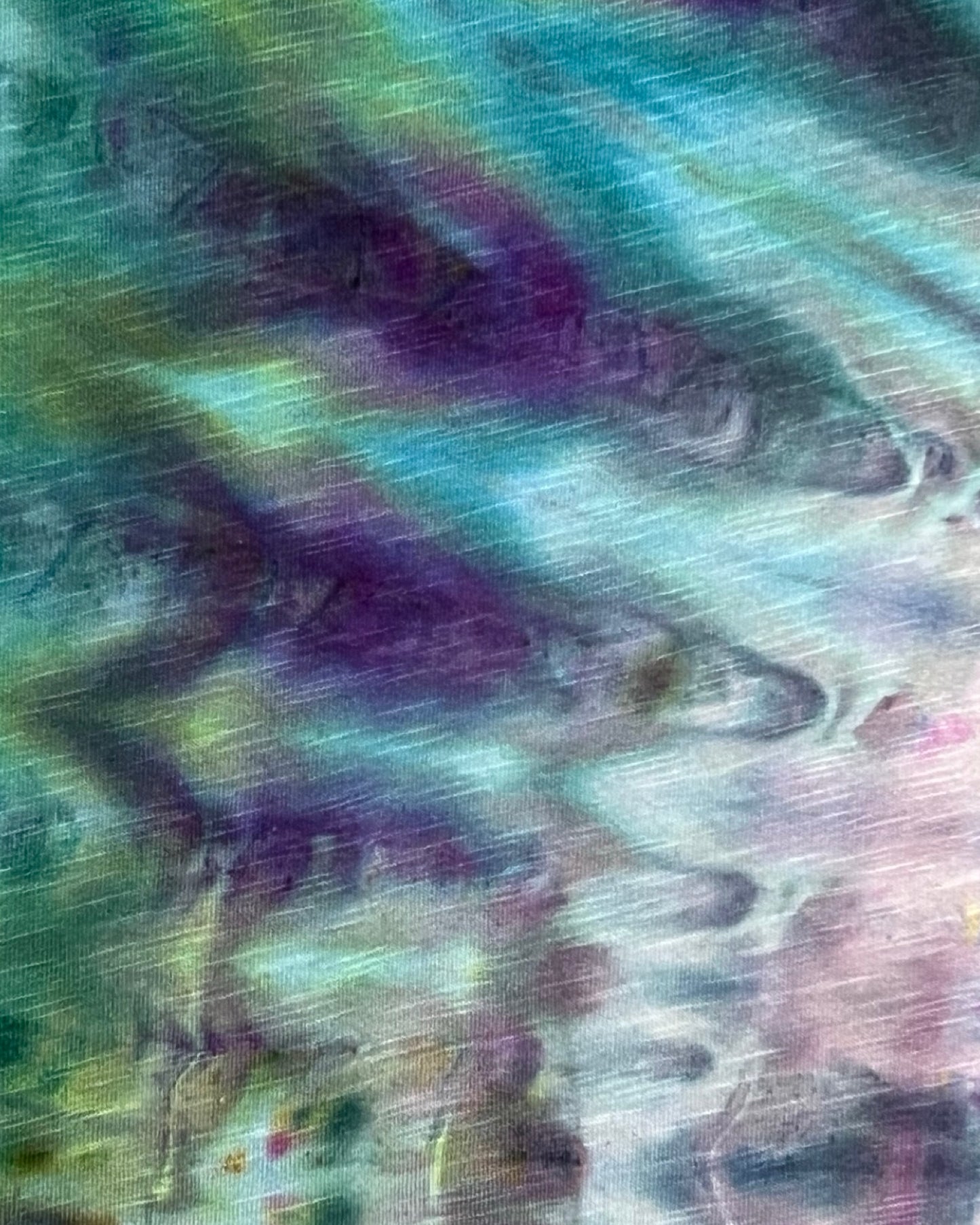 Tie Dye Loose Tunic - Alchemist Side Fan - M